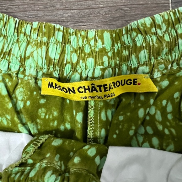Maison Chateau Rouge The Shorts in Bubble Green XS - Picture 3 of 8